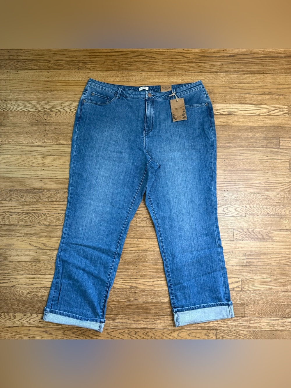 NWT Coldwater Creek Women's Classic Fit Denim Jeans size 22